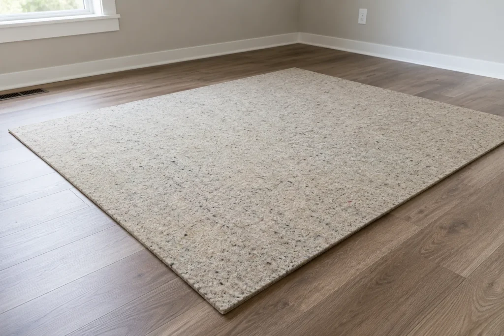 Professional rug pad cleaning services by Hi-Tech Cleaning